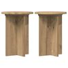 vidaXL V&auml;xtst&auml;ll 2 pcs Artisan-ek &Oslash;29,5 x 40 cm Konstruerat tr&auml;