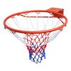 vidaXL Basketkorg med orange n&auml;t 45 cm