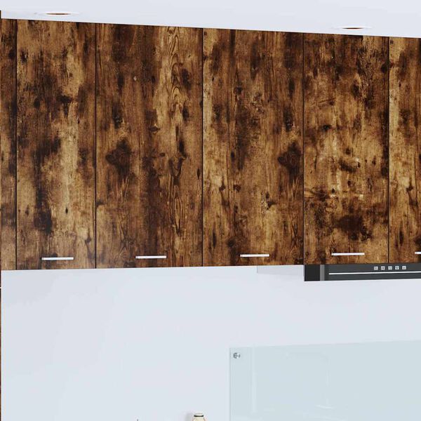 vidaXL H&auml;ngande sk&aring;p Riga R&ouml;kt ek 80 x 31 x 80 cm Konstruerat tr&auml;