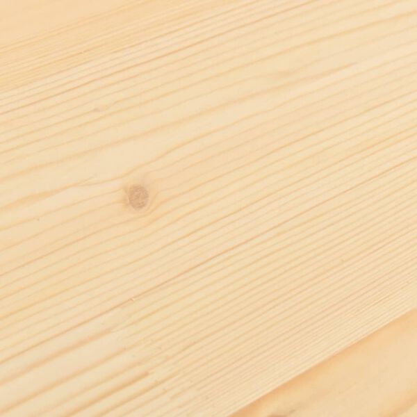 vidaXL Bordsskiva 220x100x2,5 cm massiv furu