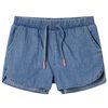 vidaXL Barnshorts denimbl&aring; 116