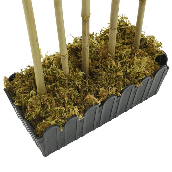 vidaXL Konstv&auml;xt bambu 730 blad 120 cm gr&ouml;n