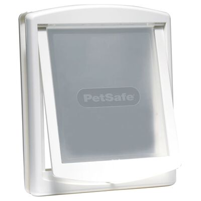 PetSafe 2-vägslucka för husdjur 760 stor 35,6x30,5 cm vit 5023