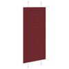 vidaXL Plisserad persienn Bordeaux r&ouml;d 60x150 cm tyg bredd 59,4 cm