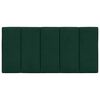vidaXL Headboard Cushion "Hanko" Dark Green 100 cm Velvet