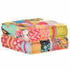 vidaXL Puff lappt&auml;cke 60x70x36 cm tyg