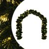 vidaXL Julgirlander 48 LED-lampor Varmvit PVC