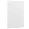 vidaXL Dekorpaneler 12 st Vit 15 x 21 x 0.27 cm Konstruerat tr&auml;