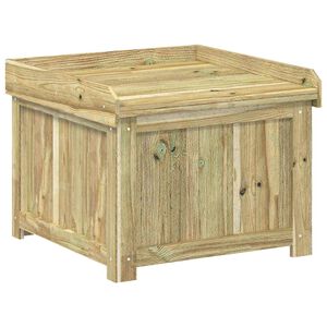 vidaXL Utomhus Kudde L&aring;da Impregnerat furu 58,5 x 60 x 47 cm
