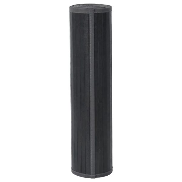 vidaXL Matta rektangul&auml;r gr&aring; 60x200 cm bambu