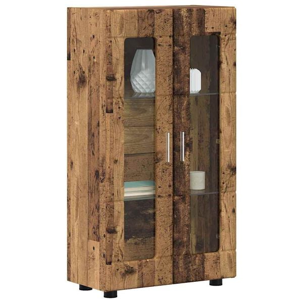 vidaXL Sideboard FLORIN Gammalt tr&auml; 55,5 x 29 x 103 cm Konstruerat tr&auml;