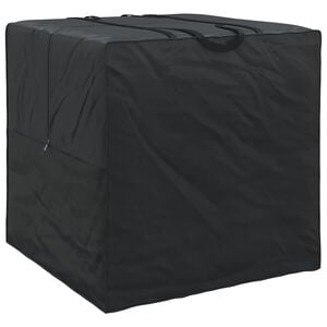vidaXL Utomhus F&ouml;rvaringsv&auml;ska Svart 80 x 80 x 60 cm 210D Oxford Tyg