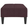 vidaXL Fotpall lila 78x56x32 cm tyg