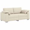 vidaXL Soffa Beige 180 x 80 x 82 cm Linnenblandad tyg