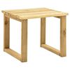 vidaXL Bord f&ouml;r sols&auml;ng 30x30x26 cm impregnerad furu