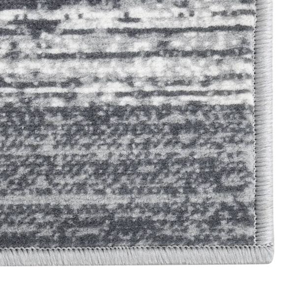 vidaXL G&aring;ngmatta gr&aring; BCF 100x250 cm