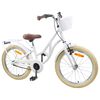 vidaXL Barncykel 20 Tum 6-11 Vit