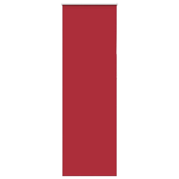 vidaXL Rullgardin m&ouml;rkl&auml;ggningsr&ouml;d 75x230 cm tyg bredd 70,7 cm