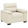 vidaXL Soffstol 100x81x84 cm linne