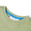 T-shirt f&ouml;r barn ljus khaki 104