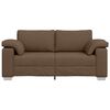 vidaXL Soffa Brun 180 x 77 x 82 cm tyg