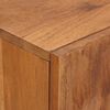 vidaXL Sideboard Acacia Brun Finish 90 x 33 x 75 cm Massivt mangotr&auml;
