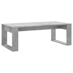 vidaXL Soffbord betonggr&aring; 102x50x35 cm konstruerat tr&auml;