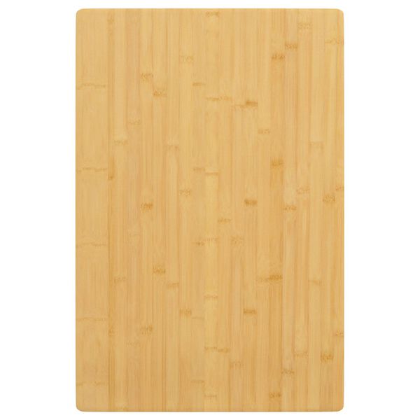 vidaXL Bordsskiva 60x100x2,5 cm bambu