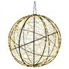 vidaXL Julfinialslampa 500 LED-lampor Varmvit Diameter 40 x 42 cm