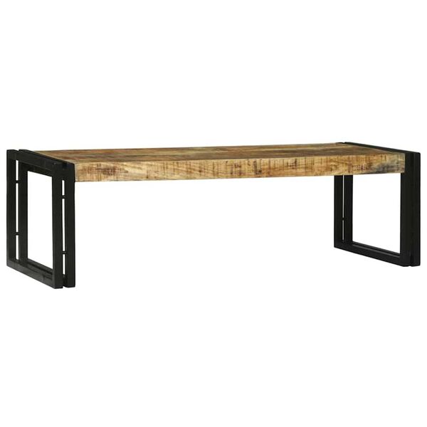 vidaXL Kaffeebord 2 pcs Brun 48 x 40 x 40 cm massivt mangoträ