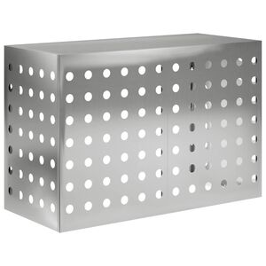 vidaXL T&auml;ckning f&ouml;r Luftkonditionering Silver 90 x 40 x 60 cm