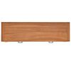 vidaXL Skrivbord med 2 lådor 140x40x75 cm teak