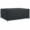 vidaXL M&ouml;bel&ouml;verdrag Enf&auml;rgad Svart 220 x 190 x 85 cm 210D