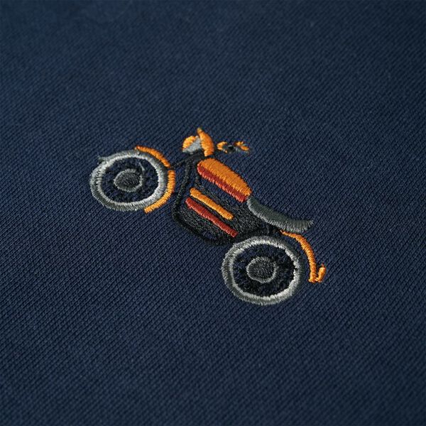 Tröja för barn marinblå melange 92