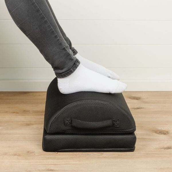 HI Tryckavlastande fotst&ouml;d 42x30x15 cm svart