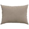 vidaXL Sofakuddar 2 pcs Taupe 70 x 50 cm tyg
