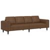 vidaXL Vardagsrumsoffa Brun 250 x 77 x 76 cm