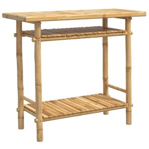vidaXL Konsolbord 90x37x75 cm bambu