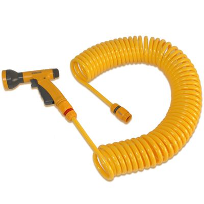 Hozelock Spiralslang 15 m Coiled Pipe & Spray