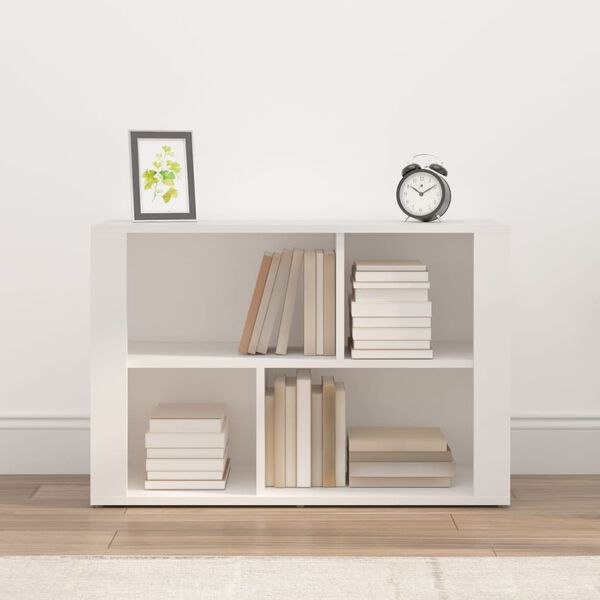 vidaXL Skänk vit 80x30x54 cm konstruerat trä