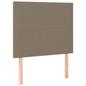 vidaXL S&auml;nggavel taupe 90x5x118/128 cm tyg