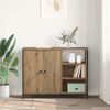 vidaXL Sideboard Artisan Ek 100 x 33 x 75 cm Konstruerat tr&auml;