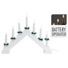Ambiance Ljusstake med 7 LED vit
