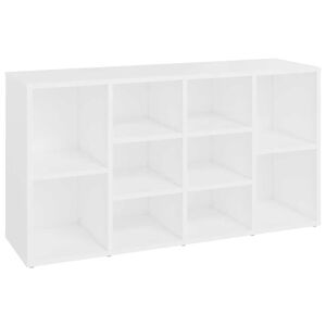 vidaXL Skob&auml;nk vit 103x30x55 cm konstruerat tr&auml;