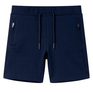 vidaXL Barnshorts marinbl&aring; 92