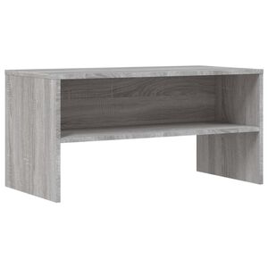vidaXL Tv-b&auml;nk gr&aring; sonoma 80x40x40 cm konstruerat tr&auml;