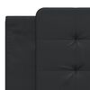 vidaXL Bed Frame with LED without Mattress "Zadar" Black 180x200 cm