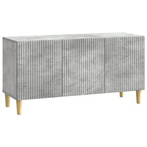 vidaXL TV-sk&aring;p Betonggr&aring; 99 x 34,5 x 50 cm Konstruerat tr&auml;