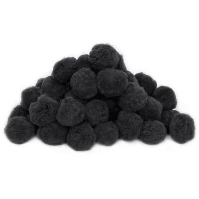 vidaXL Filterbollar för luktborttagning svart 700 g polyeten