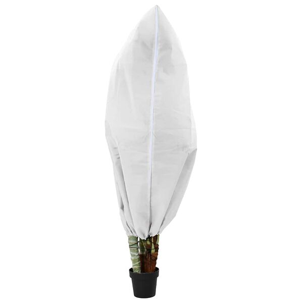 vidaXL Frostskydd f&ouml;r v&auml;xtfleece&ouml;verdrag 5 pcs Vit 1,8 x 1,2 m